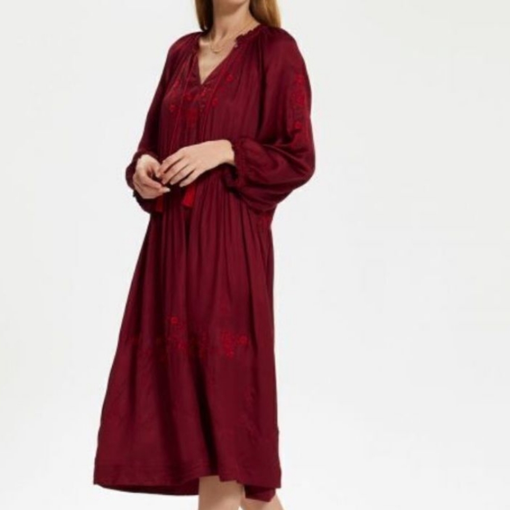 The Great Ornament Dress Zinfindel Medium